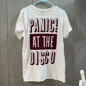 Vintage Panic at the Disco t shirt